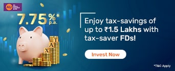 Tax Saver FDs